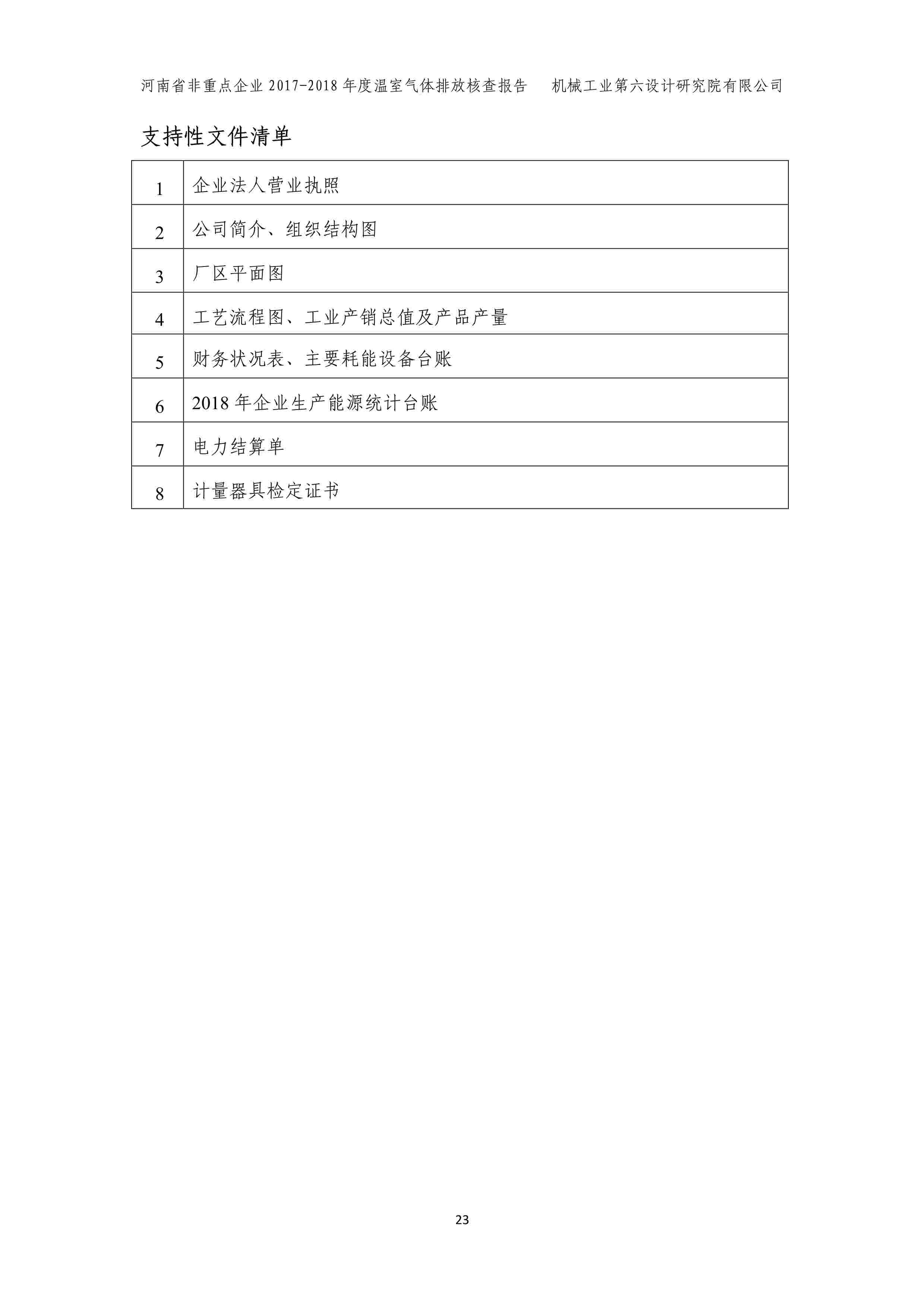 2017-2018年度溫室氣體排放核查報告